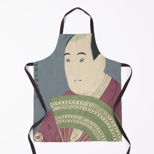 Item preview, Sharaku Kabuki Folding Fan Ichikawa Yaozo Japanese Ukiyo-e Art designed and sold by vekotpu.