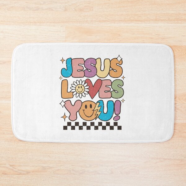 Item preview, Jesus loves you designed and sold by Tiny-Love ⭐⭐⭐⭐⭐.