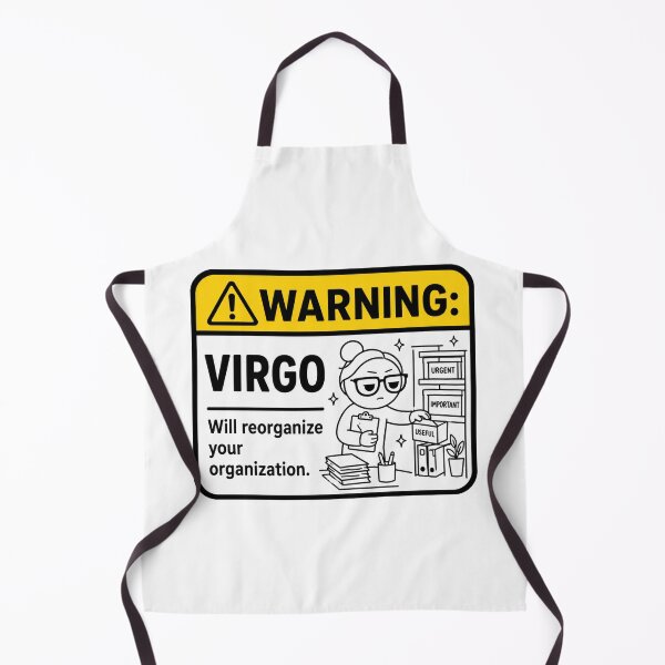 Item preview, Warning Virgo Reorganizes Everything designed and sold by MonkiFlipp.