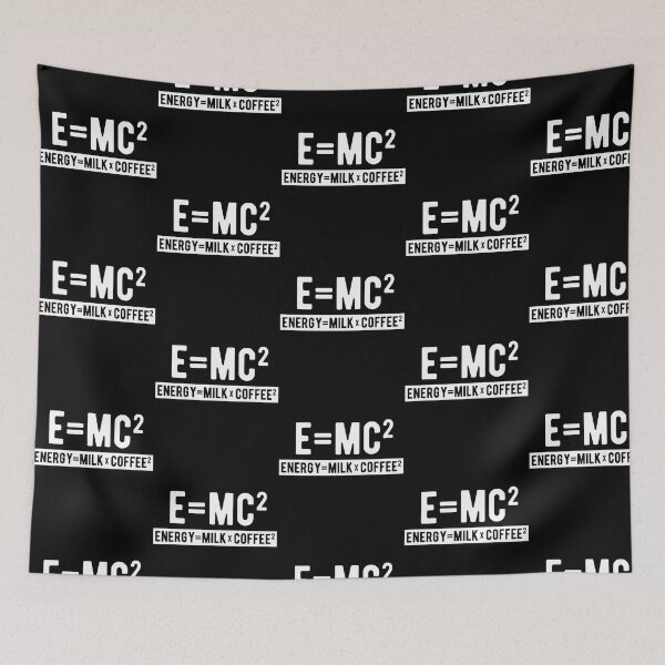 Item preview, Emc2 Funny Physics Joke designed and sold by melinacris.