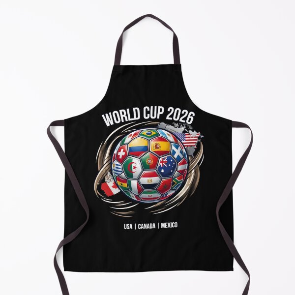 Item preview, World Cup 2026 Soccer Ball Flags T-Shirt | USA Canada Mexico Host Nations Football Fan Tee designed and sold by Tee-Aura.