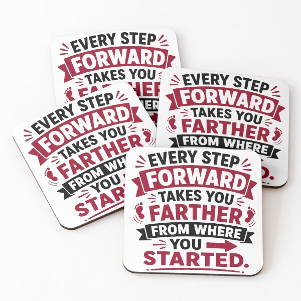 Item preview, Every Step Forward Takes You Farther designed and sold by RedCircleArt.