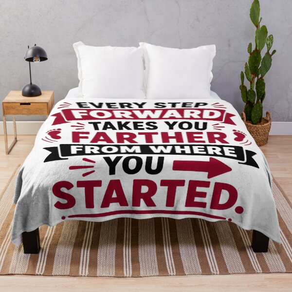 Item preview, Every Step Forward Takes You Farther designed and sold by RedCircleArt.