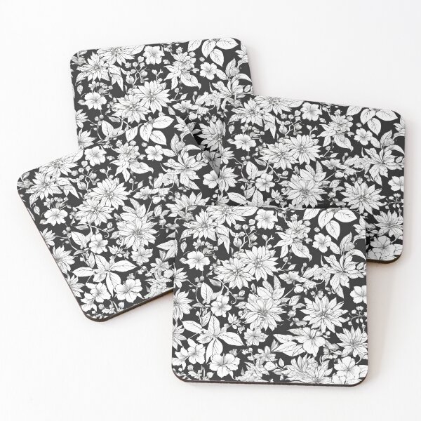 Item preview, Japanese Japanese Traditional Pattern - Traditional black white Wagara Design designed and sold by KS-PopArtJapan.