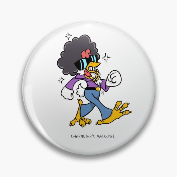 Item preview, Funky achomatic Chicken Walkin' tall designed and sold by SolidDrops.