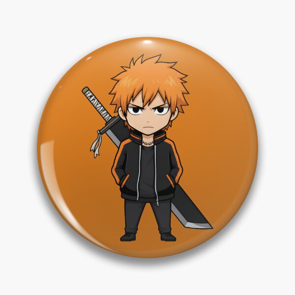 Item preview, Ichigo Kurosaki Chibi Anime Streetwear Vector designed and sold by luffy2374.