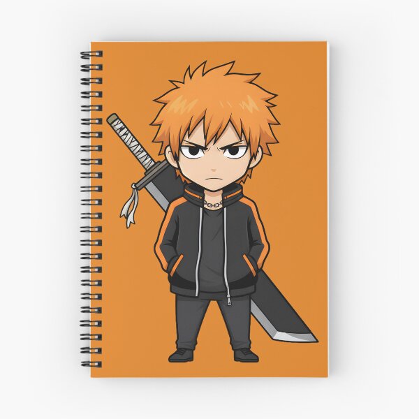 Item preview, Ichigo Kurosaki Chibi Anime Streetwear Vector designed and sold by luffy2374.