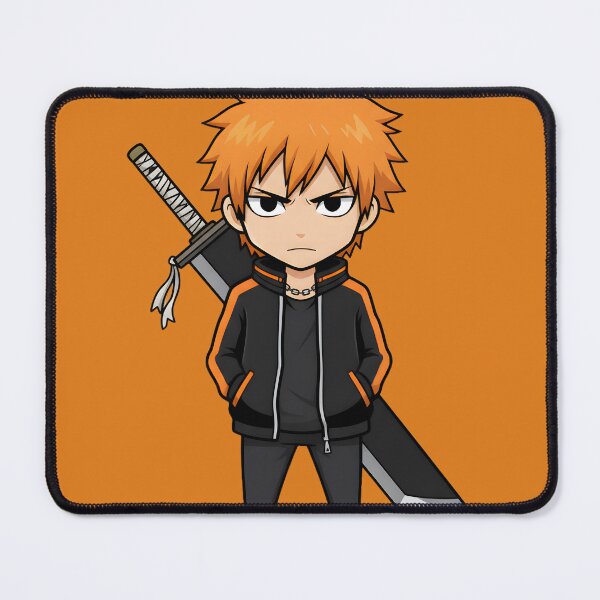 Item preview, Ichigo Kurosaki Chibi Anime Streetwear Vector designed and sold by luffy2374.