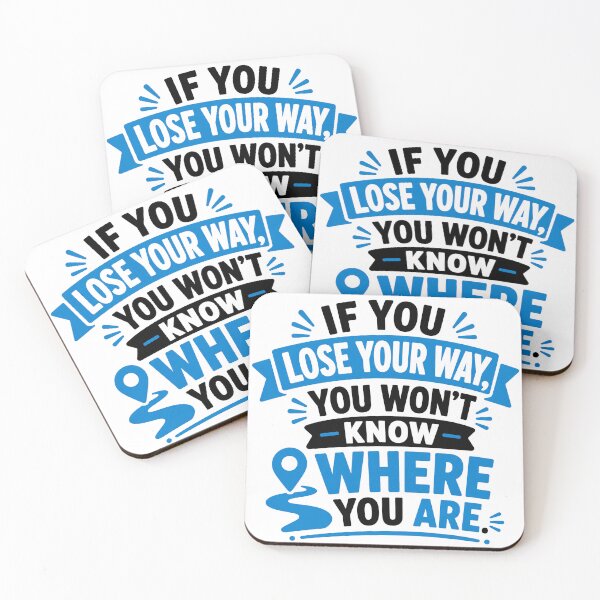 Item preview, Lose Your Way Funny Quote designed and sold by RedCircleArt.