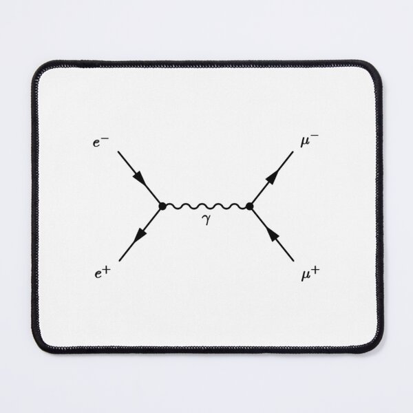 Item preview, Feynman Diagram Electron Positron To Muon Scattering designed and sold by melinacris.