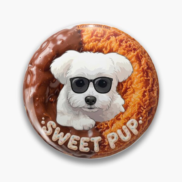 Item preview, COOL!PUPPY Series: The Sweet Glazed Chocolate Donut Pooch designed and sold by Japan Cyberpunk Universe & Surreal Characters.