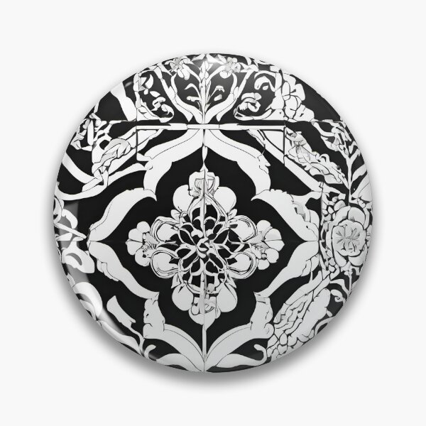 Item preview, Japanese Japanese Traditional Pattern - Traditional black white Wagara Design designed and sold by KS-PopArtJapan.