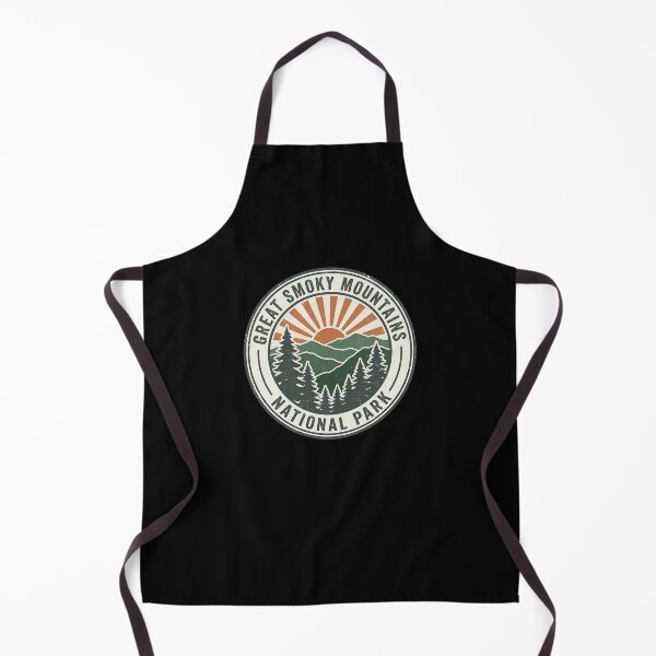 Item preview, Great Smoky Mountains National Park Retro Badge Sunrise Vacation designed and sold by Yellowriversss.