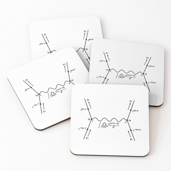 Item preview, Feynman Diagram Quantum Field Theory And Particle Physics designed and sold by melinacris.