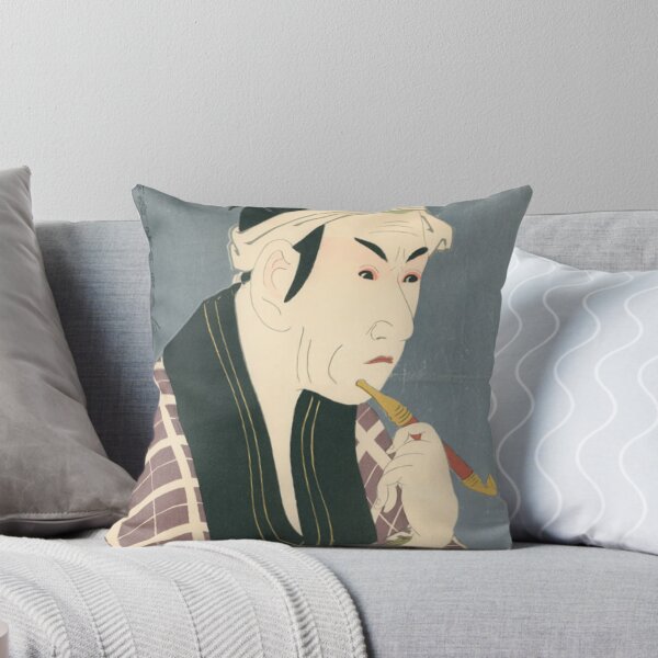 Item preview, Sharaku Kabuki Smoking Pipe Ichikawa Komazo Japanese Ukiyo-e Art designed and sold by vekotpu.