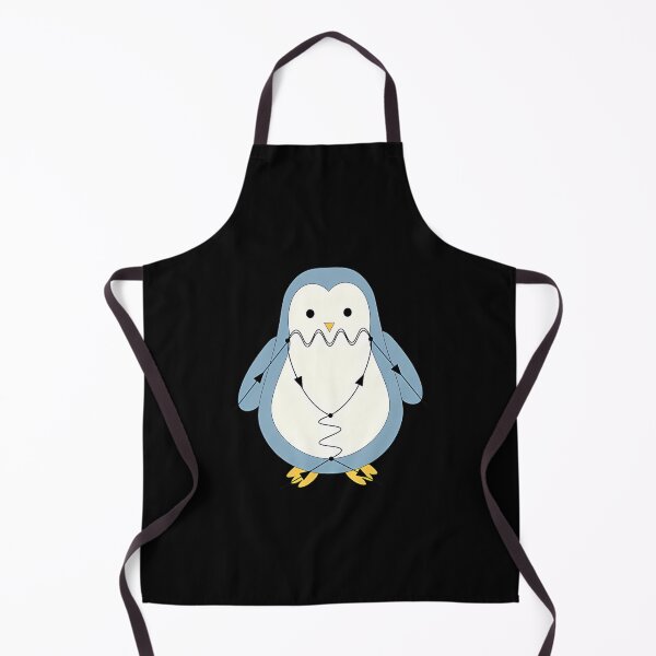 Item preview, Feynman Penguin designed and sold by melinacris.