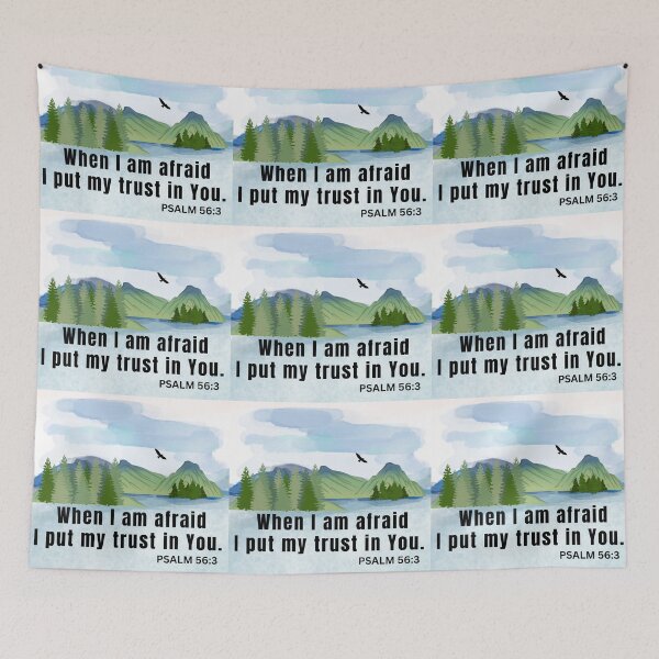 Item preview, PSALM 56:3 designed and sold by Boy and Belugee.