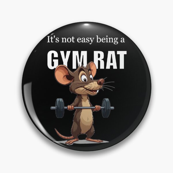 Item preview, It's Not Easy Being a Gym Rat designed and sold by halibutgoatramb.