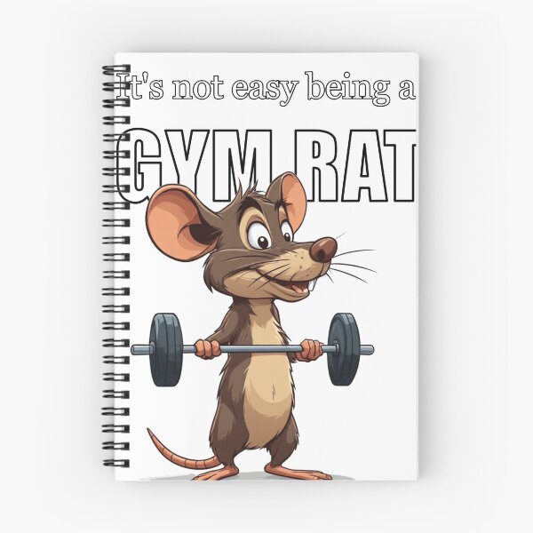 Item preview, It's Not Easy Being a Gym Rat designed and sold by halibutgoatramb.
