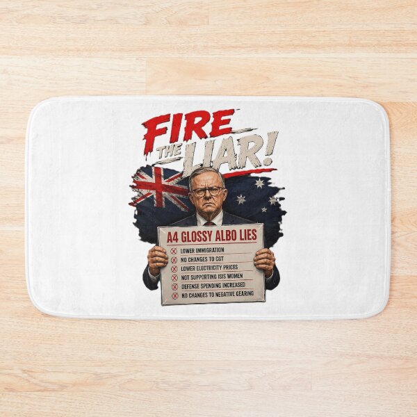 Item preview, Anthony Albanese - Fire The Liar designed and sold by kibosasgscp.