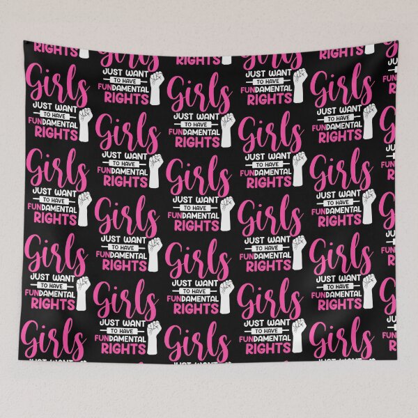 Item preview, Girls just want to have fundemental rights designed and sold by Tiny-Love ⭐⭐⭐⭐⭐.