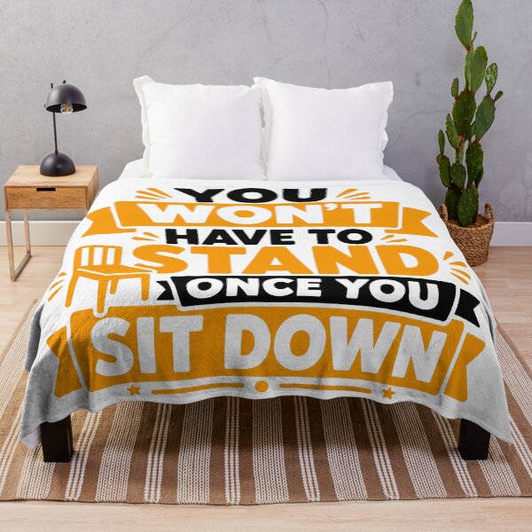Item preview, Sit Down and Stop Standing designed and sold by RedCircleArt.