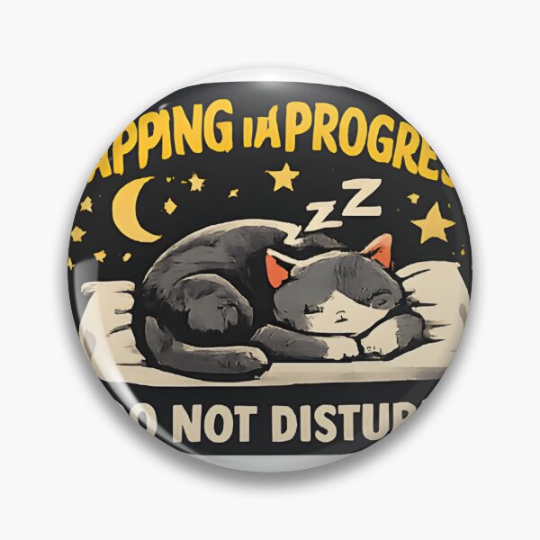 Item preview, Napping In Progress Cat Sticker designed and sold by SmartDealer.
