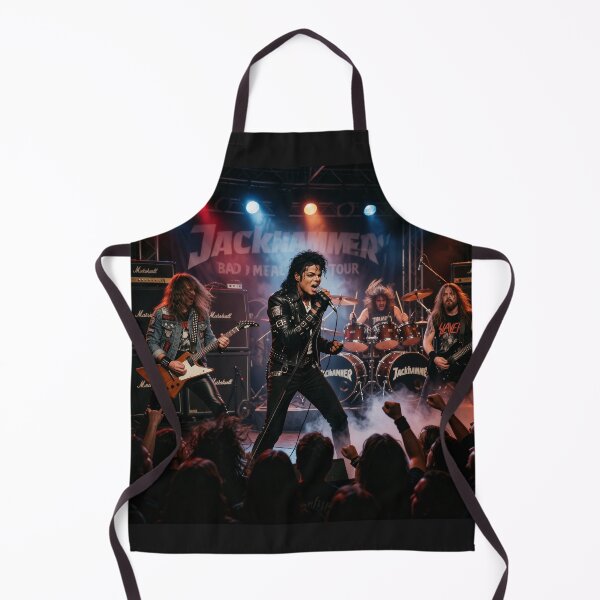Item preview, Michael Jackson in a thrash metal band designed and sold by WiseBow.