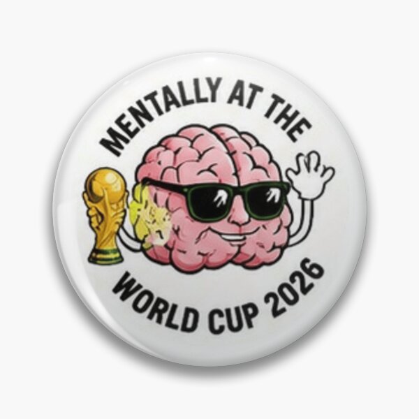 Item preview, Mentally at the World Cup 2026 designed and sold by Pixanova.