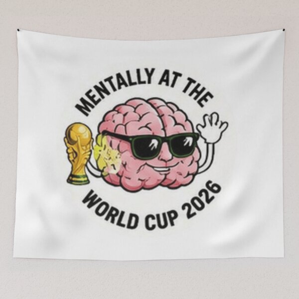 Item preview, Mentally at the World Cup 2026 designed and sold by Pixanova.