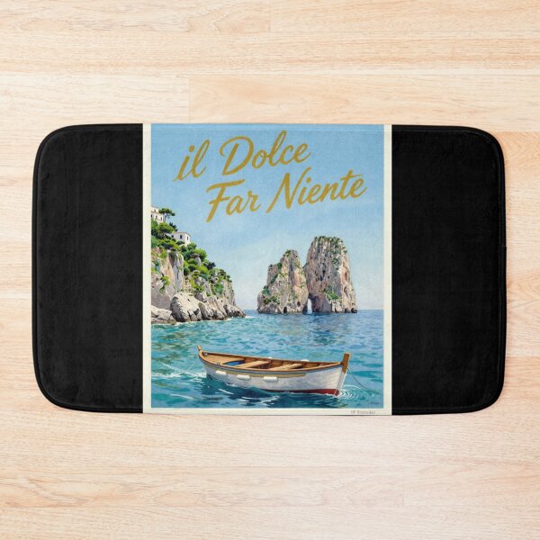 Item preview, il Dolce far niente designed and sold by LaughandLaugh.