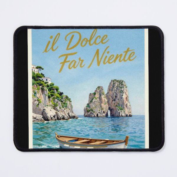 Item preview, il Dolce far niente designed and sold by LaughandLaugh.