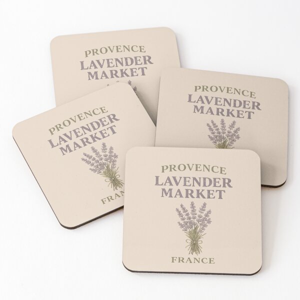Item preview, Provence Lavender Market France Vintage Botanical Poster designed and sold by alchemist1636 .