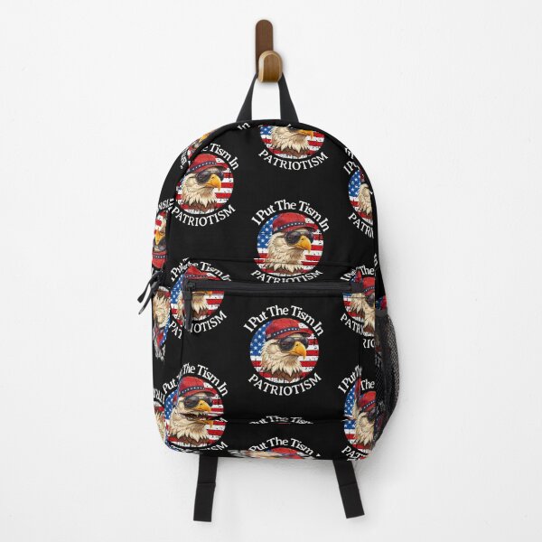 Item preview, I Put The Tism in Patriotism Athletic Eagle designed and sold by TheEndDesign.