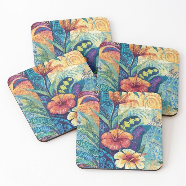 Item preview, A Different Kinda Magic Tropical Hawaiian Abstract designed and sold by sunnthreads.