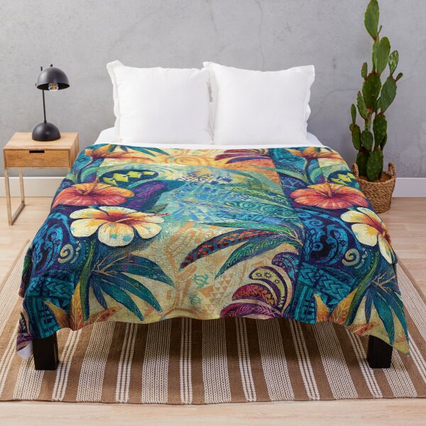 Item preview, A Different Kinda Magic Tropical Hawaiian Abstract designed and sold by sunnthreads.