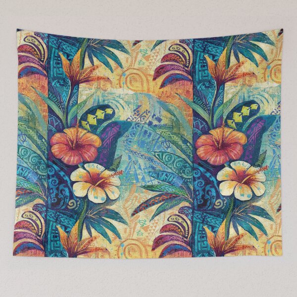 Item preview, A Different Kinda Magic Tropical Hawaiian Abstract designed and sold by sunnthreads.