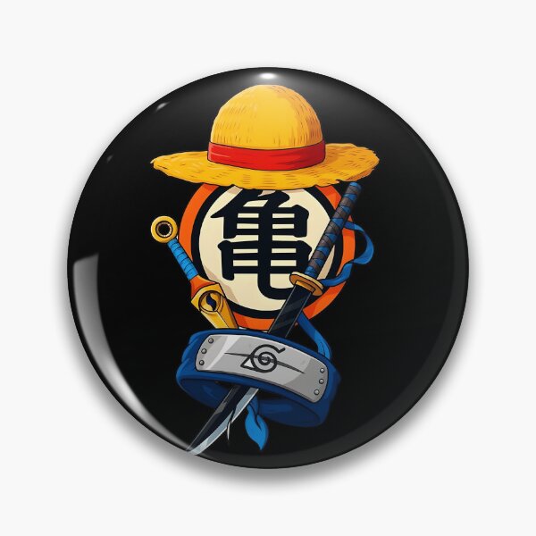 Item preview, Anime Big Three Mashup Minimalist Vector Art designed and sold by luffy2374.