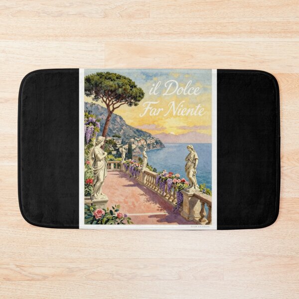 Item preview, il Dolce far niente designed and sold by LaughandLaugh.