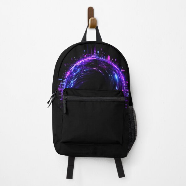 Item preview, Void Icon Neon Glitch Cosmic Portal Art designed and sold by RiteshCenter .