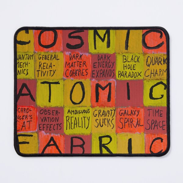 Item preview, Cosmic Atomic Fabric designed and sold by Magical Meaning Machine.