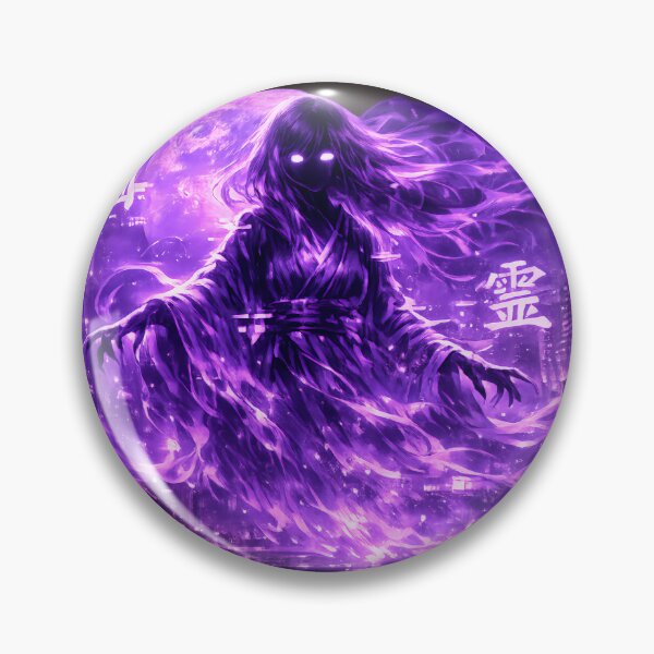 Item preview,  Ethereal Yūrei Spirit in Cyberpunk Neon City                          designed and sold by Neo Tokio.