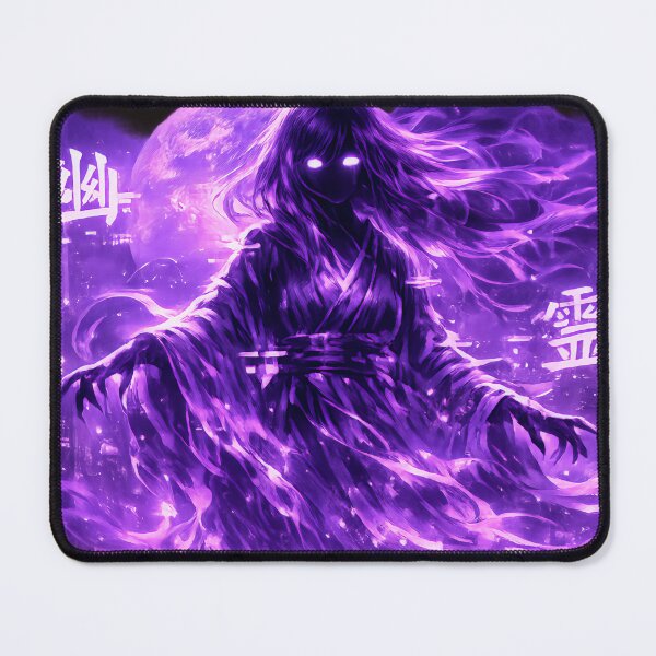 Item preview,  Ethereal Yūrei Spirit in Cyberpunk Neon City                          designed and sold by Neo Tokio.