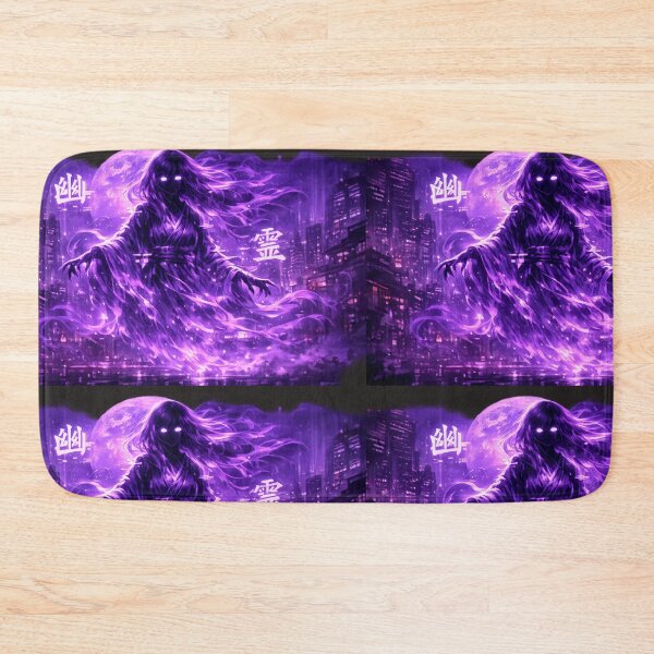 Item preview,  Ethereal Yūrei Spirit in Cyberpunk Neon City                          designed and sold by Neo Tokio.