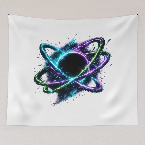 Item preview, Void Ion Quantum Cosmic Atom Graphic Art designed and sold by RiteshCenter .