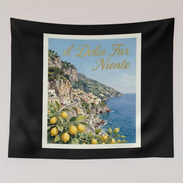 Item preview, il Dolce far niente designed and sold by LaughandLaugh.