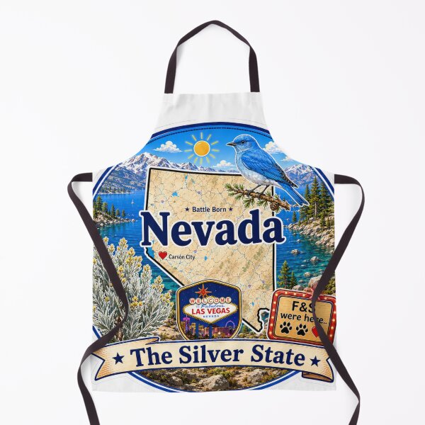 Item preview, Nevada - Collect America with Freckle and Spencer designed and sold by CollectrsCornr.