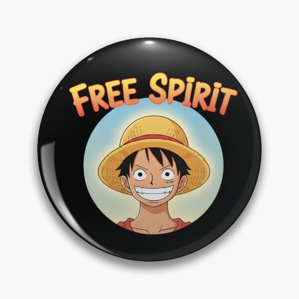 Item preview, Monkey D Luffy Free Spirit Anime Vector designed and sold by luffy2374.