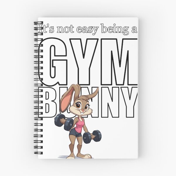Item preview, It's Not Easy Being a Gym Bunny designed and sold by halibutgoatramb.