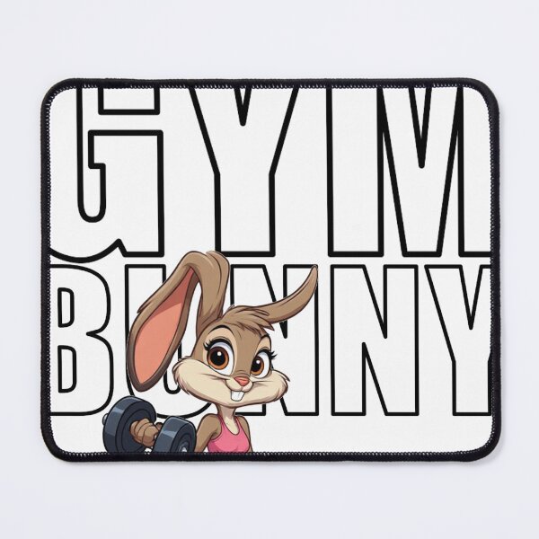 Item preview, It's Not Easy Being a Gym Bunny designed and sold by halibutgoatramb.